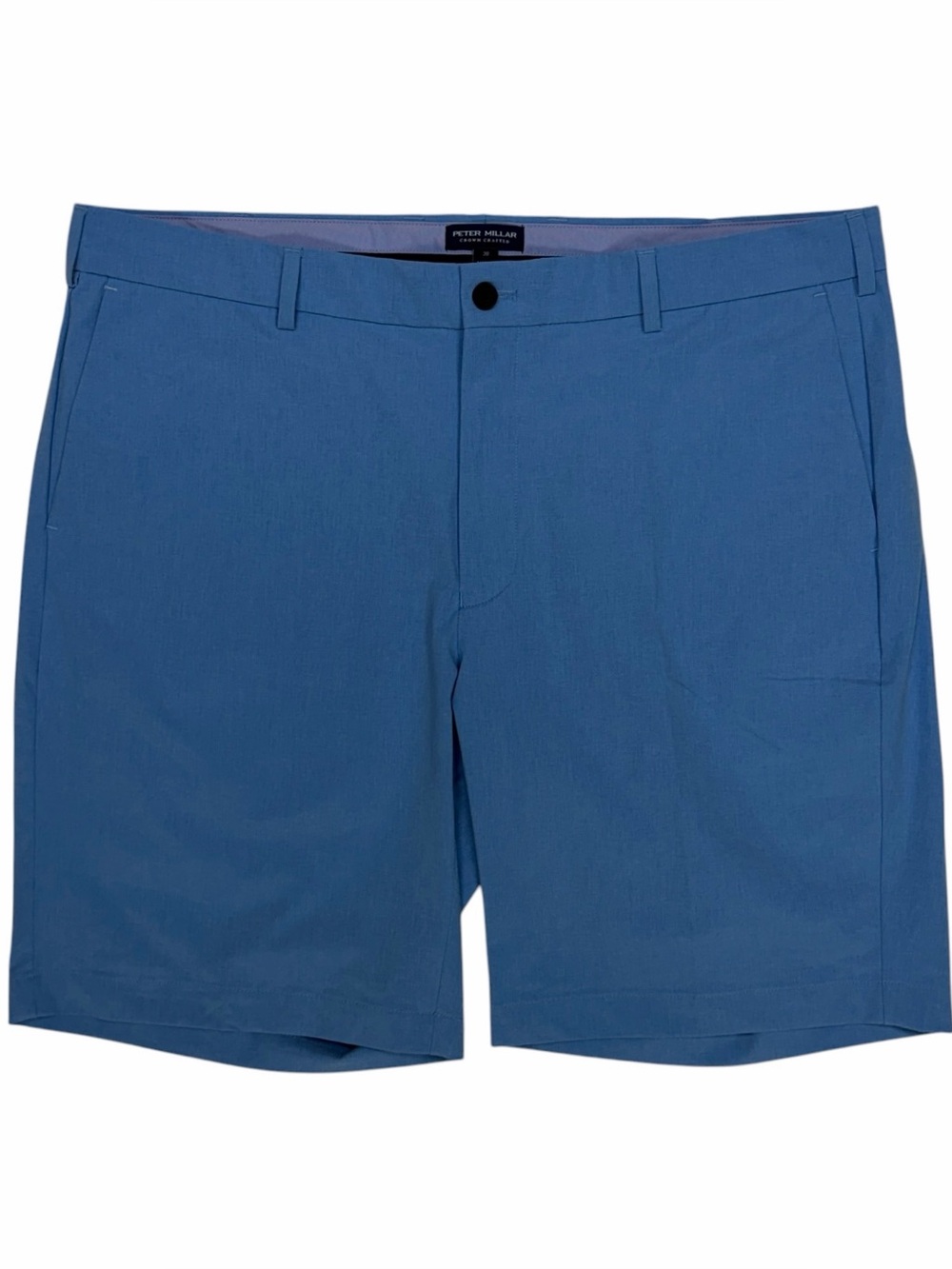 Peter Millar Short Men 38 Fountain Blue Surge Performance Crown Craft Golf Chino